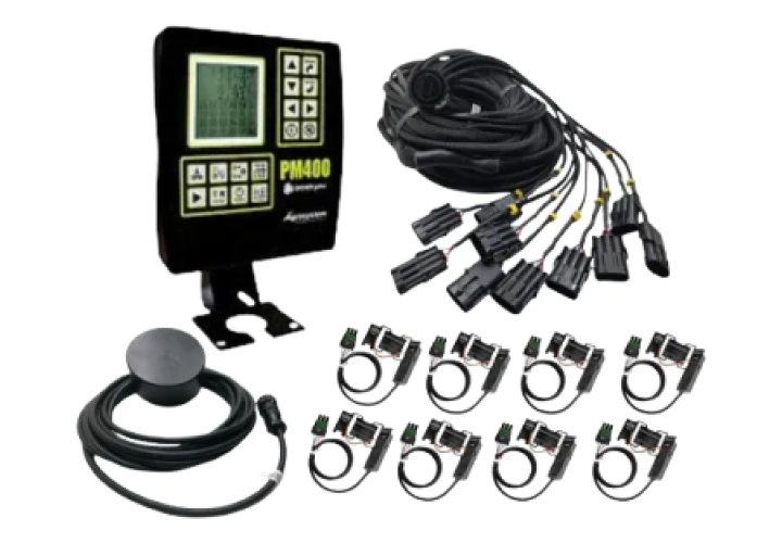 Monitor Agrícola Agrosystem Pm 400 - Kit Completo 9 Linhas